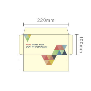 【信封】歐式15K彩色信封(道林紙)